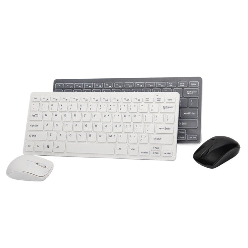 2.4G迷你無線鍵鼠組HK-03,USB連接,巧克力造型