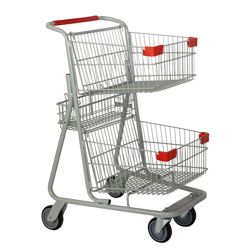 Supermarket shopping cart, shopping mall trolley, convenience store, community property trolley, home grocery shopping cart