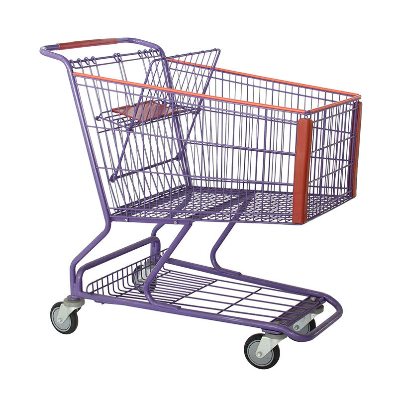 Supermarket shopping cart, shopping mall trolley, convenience store, community property trolley, home grocery shopping cart
