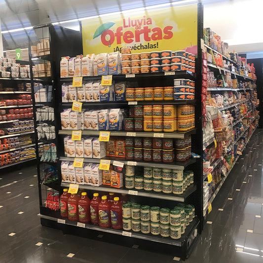 Supermarket shelves single-sided double-sided multi-layer supermarket fresh fruit store shelves island shelves