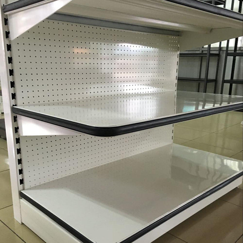 Supermarket shelves double-sided single-sided multi-layer display racks multi-functional convenience store canteen supermarket shelves