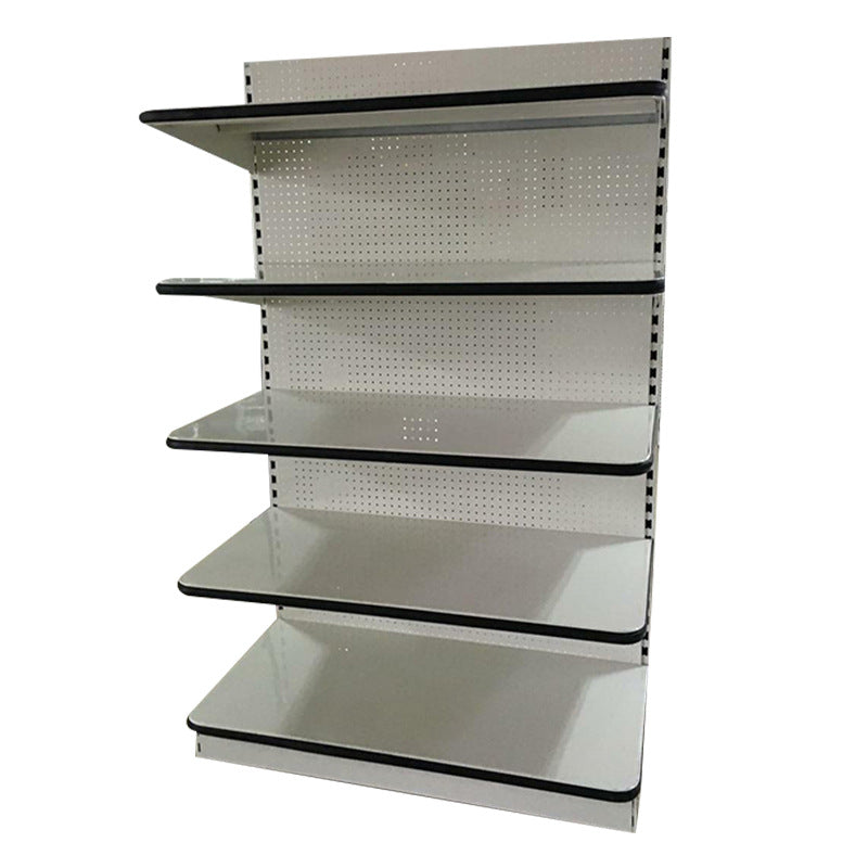 Supermarket shelves double-sided single-sided multi-layer display racks multi-functional convenience store canteen supermarket shelves