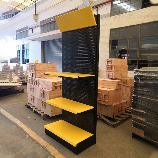 Perforated board tool rack hardware tool display rack supermarket shelf mobile phone accessories tool rack