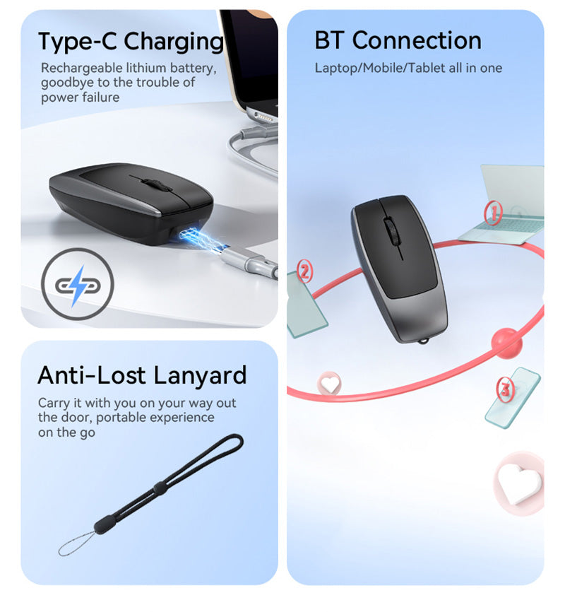 M109 藍牙無線迷你滑鼠:創意禮品