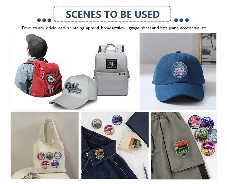 定製 熨燙標誌 訂製衣服刺繡補丁