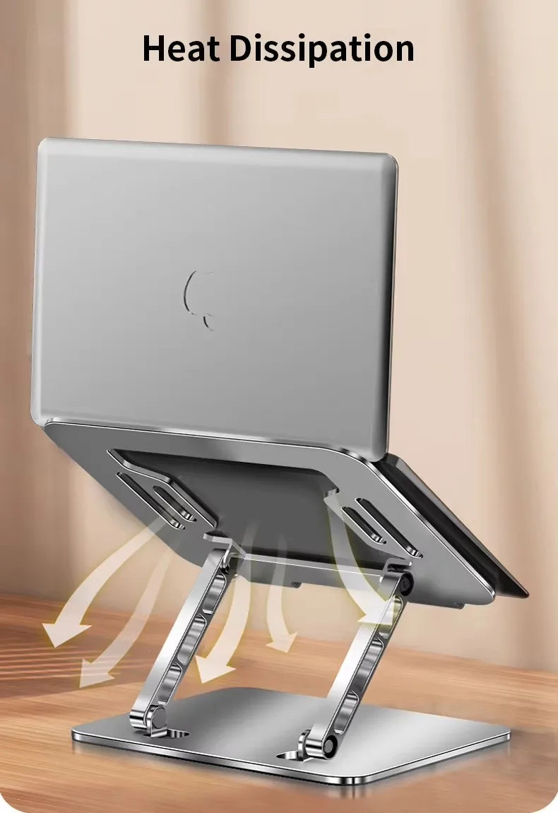 17 英寸以下筆電適用!人體工學電腦升降器 金屬筆記本支架必選