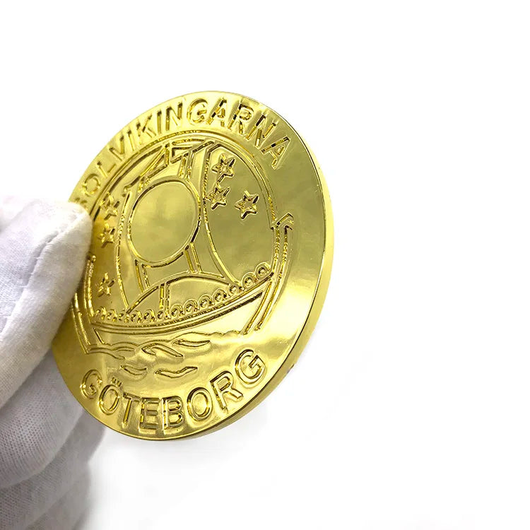 3D 個性化紀念金屬硬幣 | 黃銅锌合金材質定制製造
