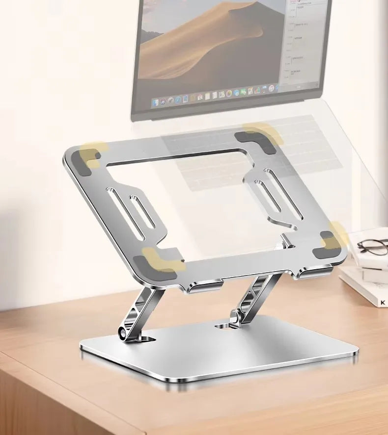 17 英寸以下筆電適用!人體工學電腦升降器 金屬筆記本支架必選