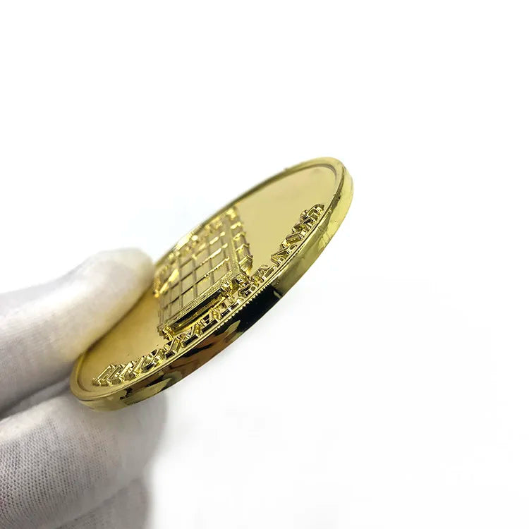 3D 個性化紀念金屬硬幣 | 黃銅锌合金材質定制製造