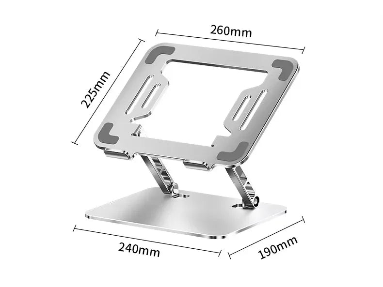 17 英寸以下筆電適用!人體工學電腦升降器 金屬筆記本支架必選