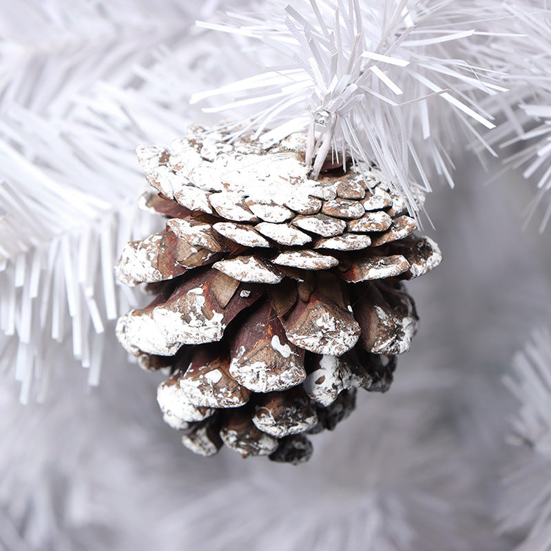 Christmas cylinder package of 10 pine cone foam balls Christmas tree decoration pendant Christmas ball discount package