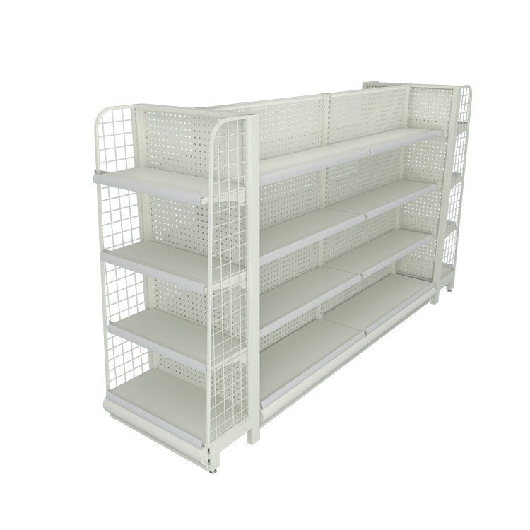 Supermarket shelves convenience store snack shelves small store product display supermarket shelves double-sided multi-layer manufacturer