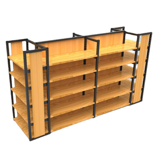 Supermarket shelves double-sided convenience store supermarket shelves mother and baby store snack custom shelves metal display shelves
