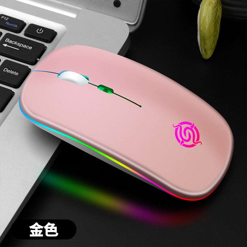 K-Snake BM110 支持無線充電的鼠標,採用 2.4G 連接方式,具備發光功能,適用於平板電腦和筆記本電腦