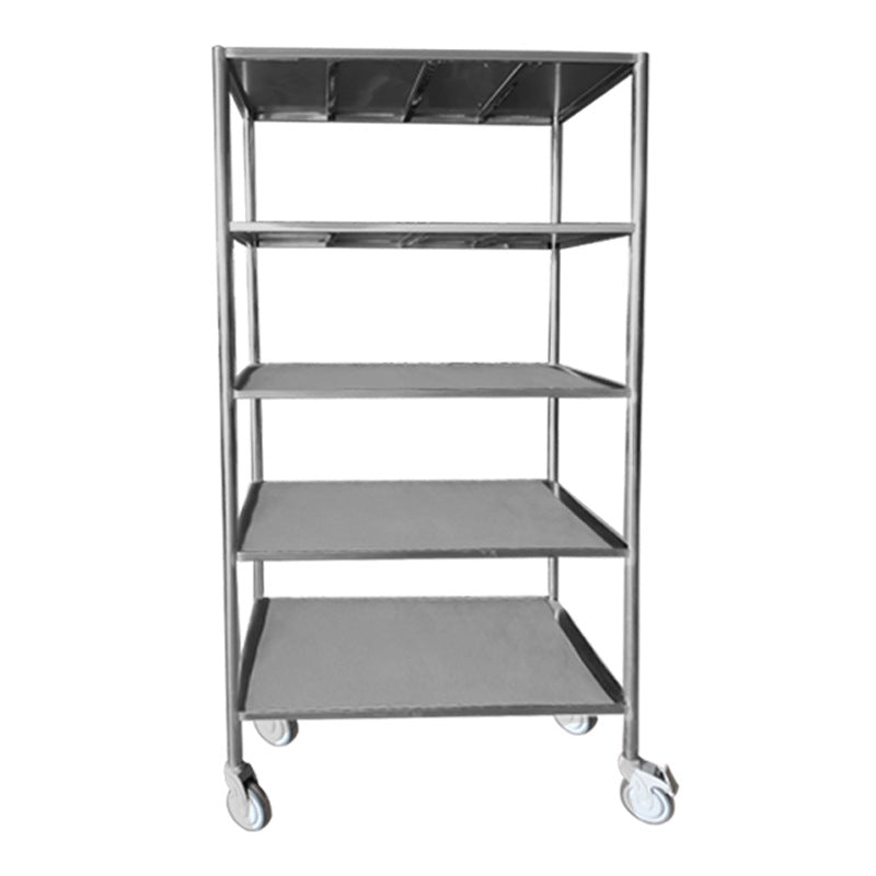 Stainless steel shelves mobile shelves kitchen warehouse special vegetable and pulp storage racks hospital shelves