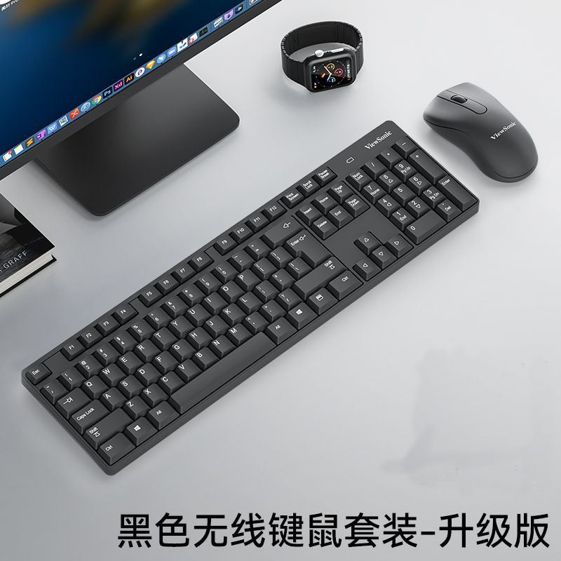 ViewSonic CW1260 無線鍵鼠套裝,採用 2.4G 連接,通過 USB 接口,適用於辦公及電腦一體機