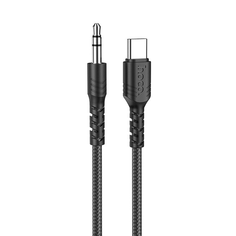 HOCO UPA17 Type-C to 3.5mm digital audio conversion cable Android phone nylon braided cable
