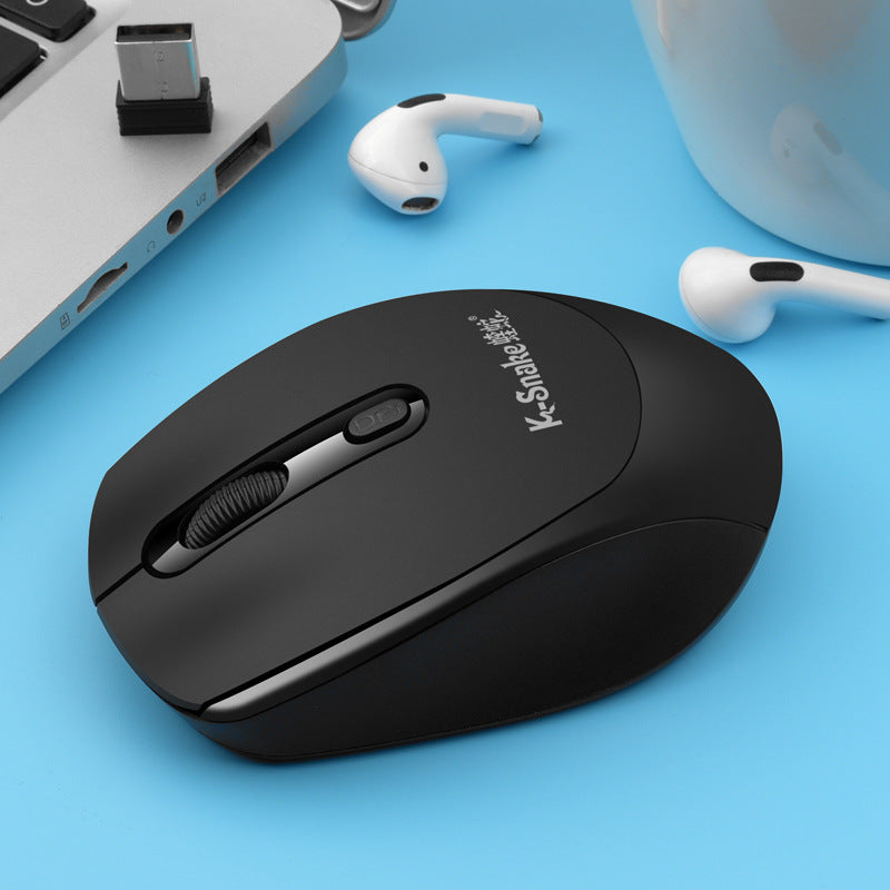 K-Snake W500 無線鼠標是一款適用於臺式電腦、筆記本等多種設備的辦公家用鼠標