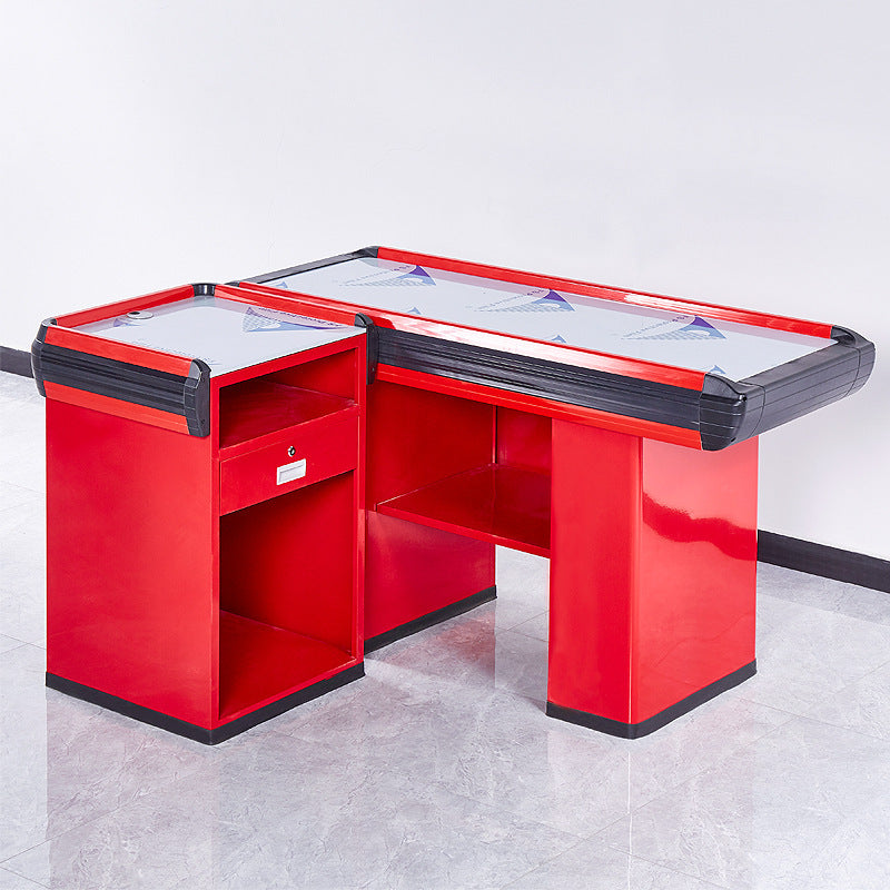 Supermarket convenience store cashier, fruit store, mother and baby store, pharmacy cashier counter, various cashier counters