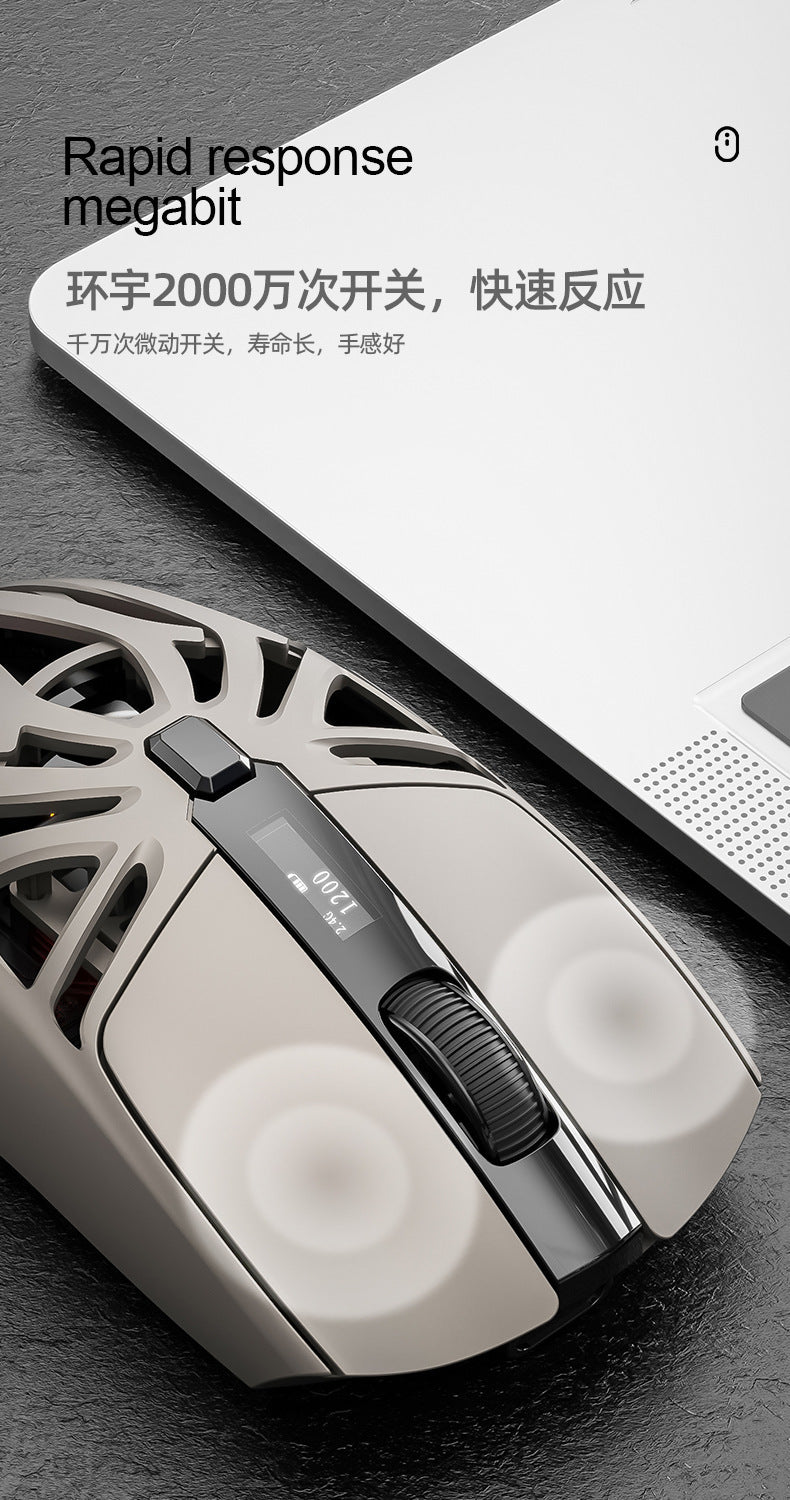 Smailwolf RS8 藍牙無線三模鼠標,輕量化設計,電競遊戲、電腦辦公通用