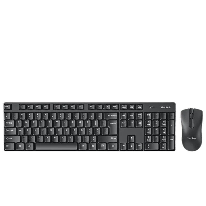 ViewSonic CW1260 無線鍵鼠套裝,採用 2.4G 連接,通過 USB 接口,適用於辦公及電腦一體機