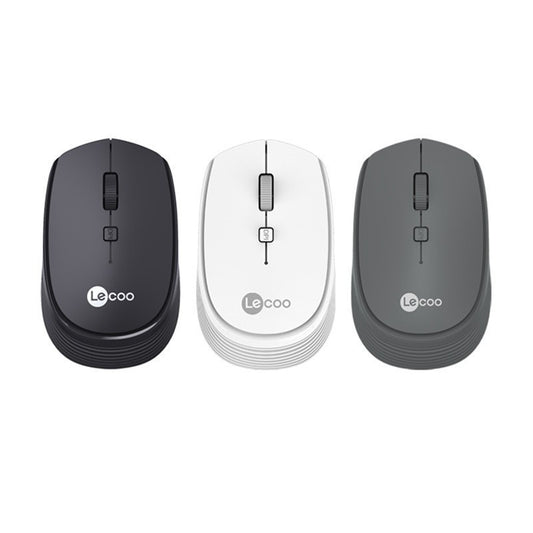 Lecoo WS202,2.4G 無線辦公商務鼠標,適用於筆記本、臺式機,輕便,型號 SPK7317