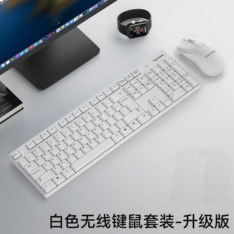 ViewSonic CW1260 無線鍵鼠套裝,採用 2.4G 連接,通過 USB 接口,適用於辦公及電腦一體機