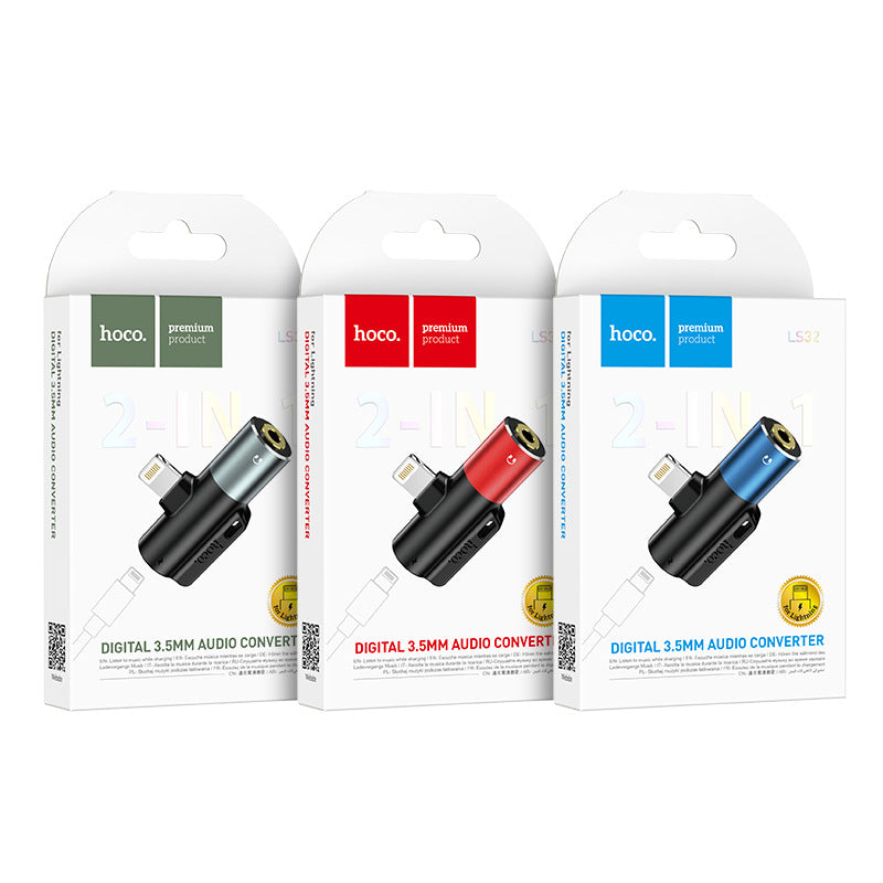 HOCO LS32 for Apple iP headphone conversion cable Lightning digital 3.5 audio converter