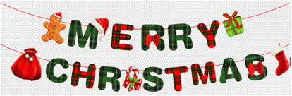 Christmas flag decoration supplies colorful flags pennants hanging flags Christmas party shopping mall scene decoration wholesale (minimum batch of 10 pieces)