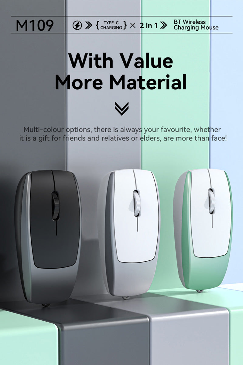 M109 藍牙無線迷你滑鼠:創意禮品