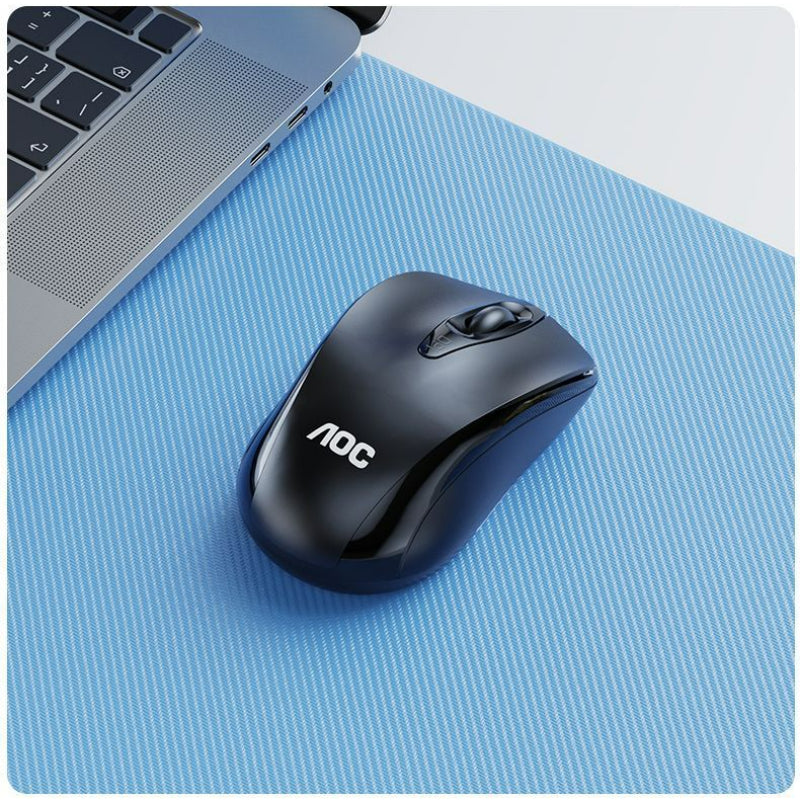 AOC MS320 無線滑鼠 筆記本電腦通用省電便攜商務2.4G辦公滑鼠