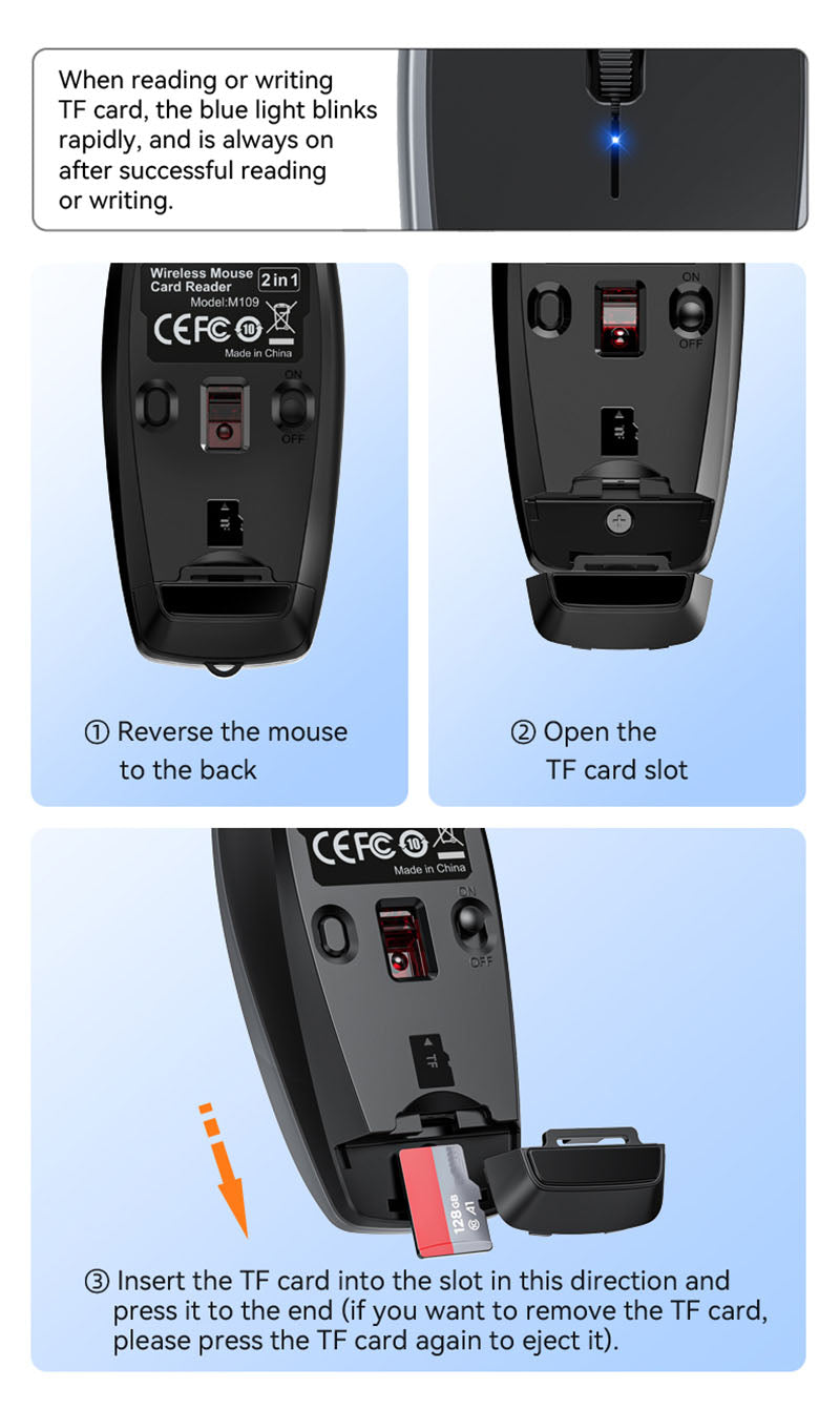 M109 藍牙無線迷你滑鼠:創意禮品