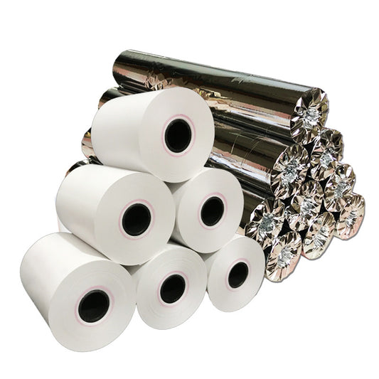 80*50 thin paper thermal cashier paper queue kitchen printing paper 80x50 hotel restaurant catering takeaway small paper