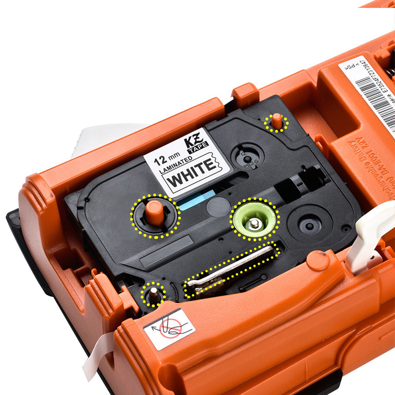 適用Brother 標籤機色帶24mm9 12 18 PT-E300/E500W/P900打印紙標籤帶