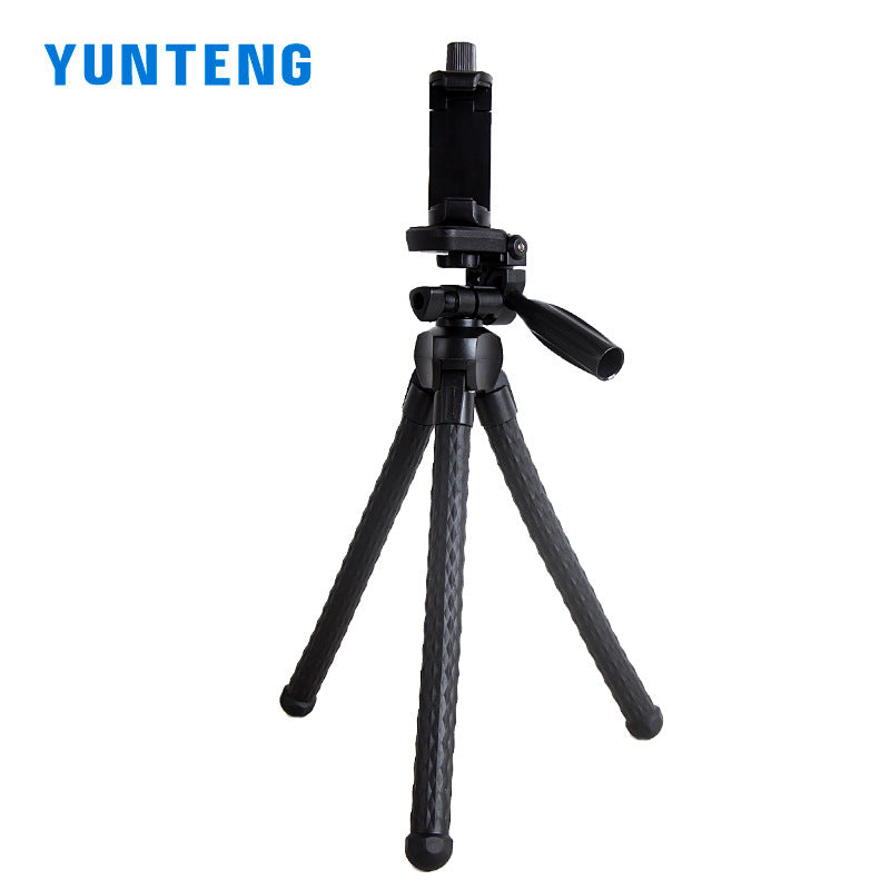 Yunteng 3280 mobile phone holder Octopus tripod mirrorless camera desktop internet celebrity live broadcast handheld stand