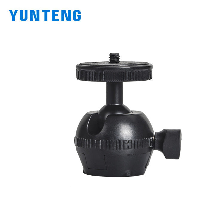 Yunteng 85 ball type head, horizontal and vertical photo selfie stick tripod head