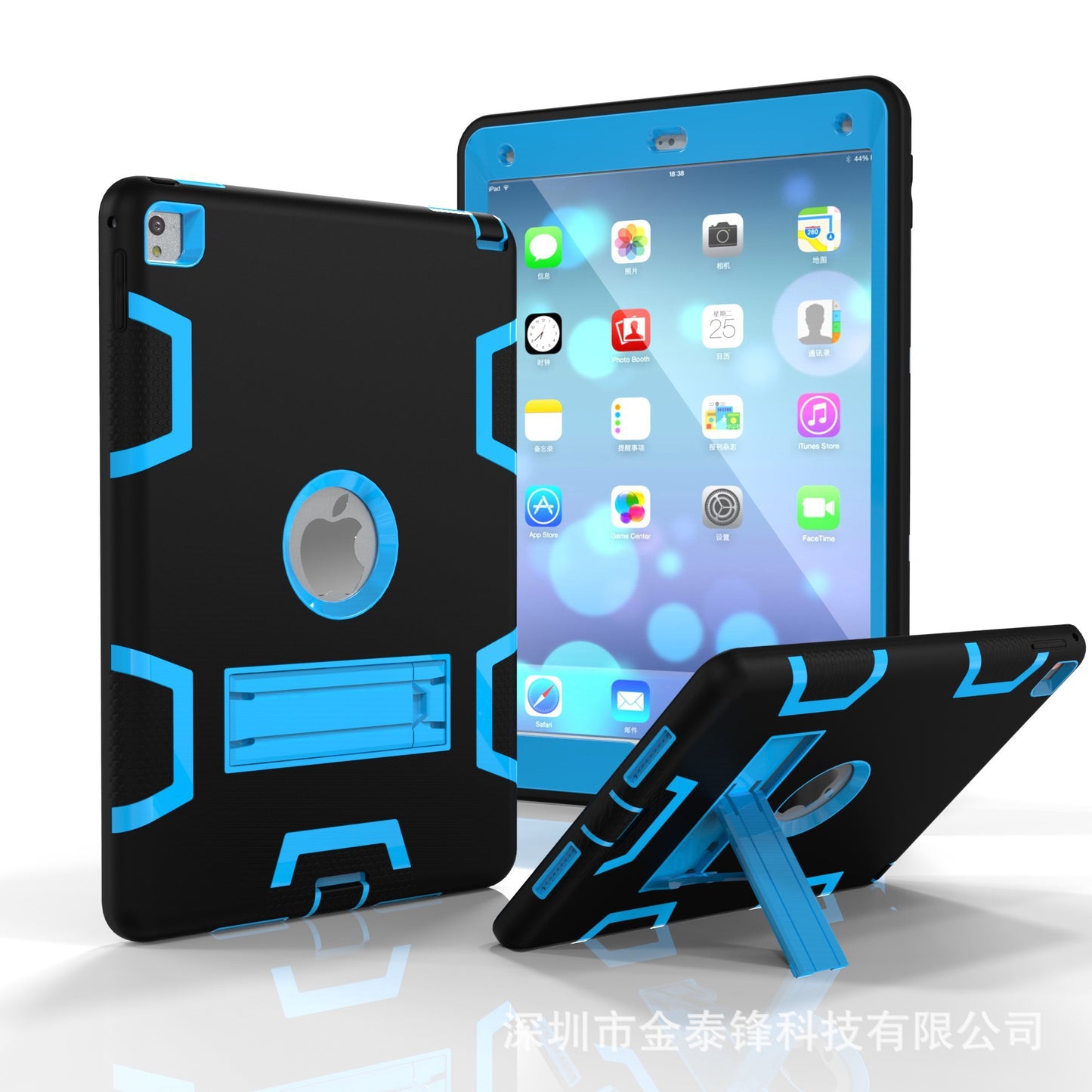 Suitable for iPad three-proof robot stand type anti-fall shell protective cover