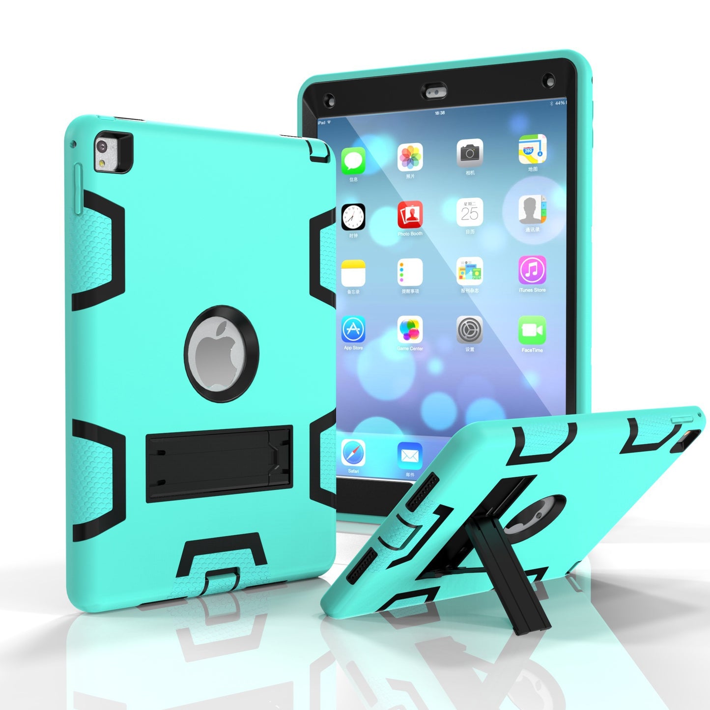 Suitable for iPad three-proof robot stand type anti-fall shell protective cover