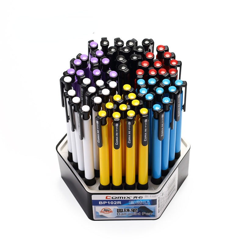 Comix 0.7mm blue ballpoint pen BP102R