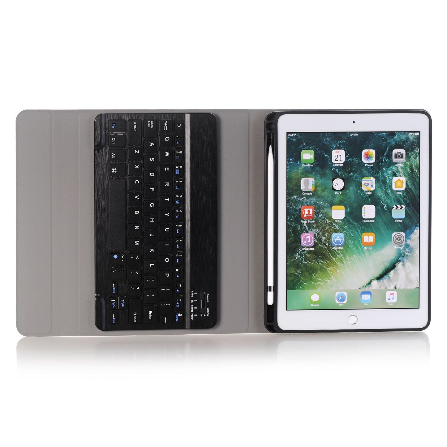 iPad 10.9 Bluetooth Keyboard Case 10.2 Split Bluetooth Keyboard Pro11 Case with Pen Tray
