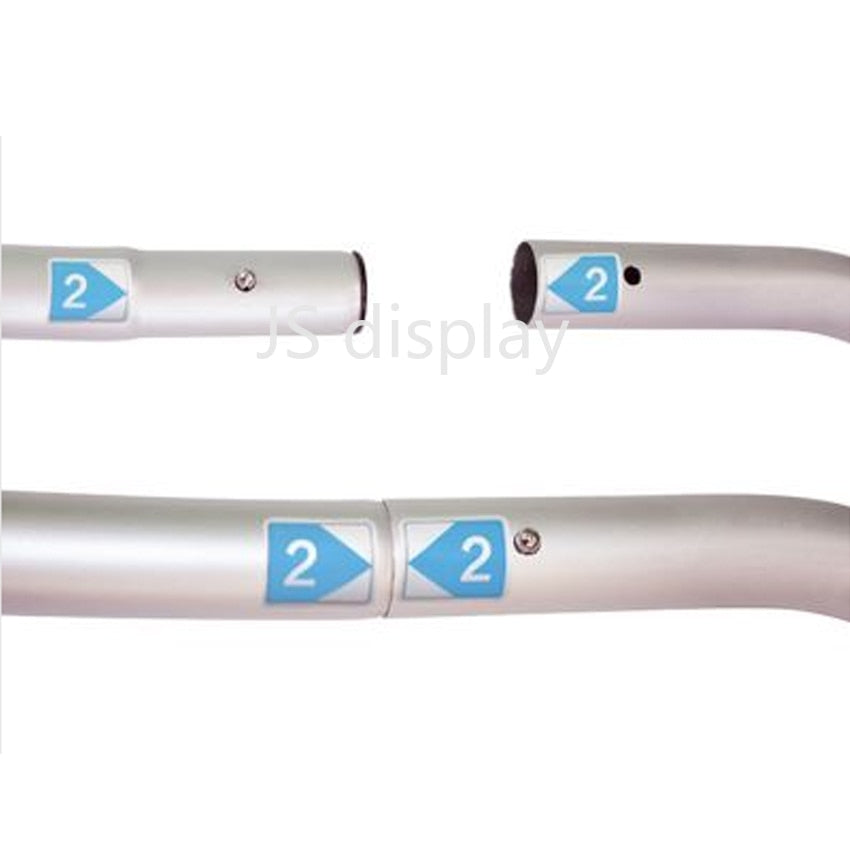 20ft custom curved trade show display pop-up booth backdrop