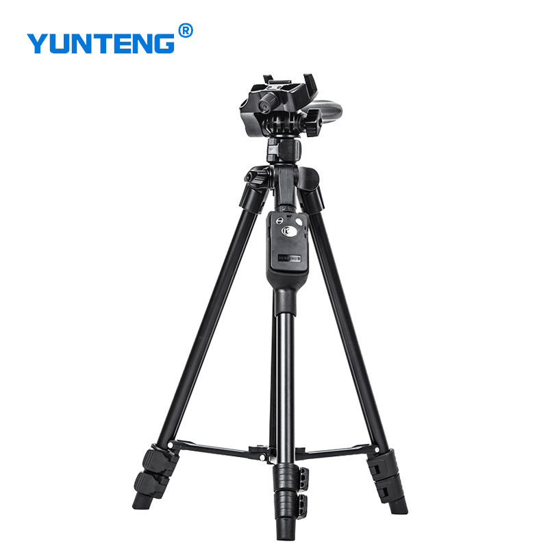 雲騰6208 手機直播支架 三腳架 藍牙橫豎自拍照相攝影錄像平板三角架