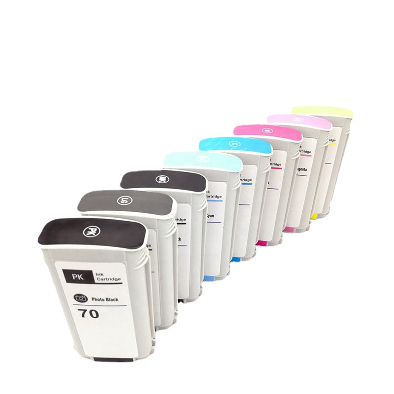 HP70 MBK C9448A / PBK C9449A / C9451A LG/C945 suitable for HP Z5400 Z2100 Z5200 Z3200 Z3100 plotter cartridges