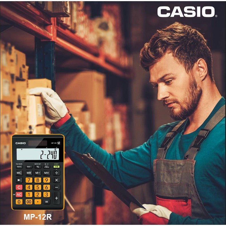 卡西歐 MP-12R 計算器包裝項目 12 位