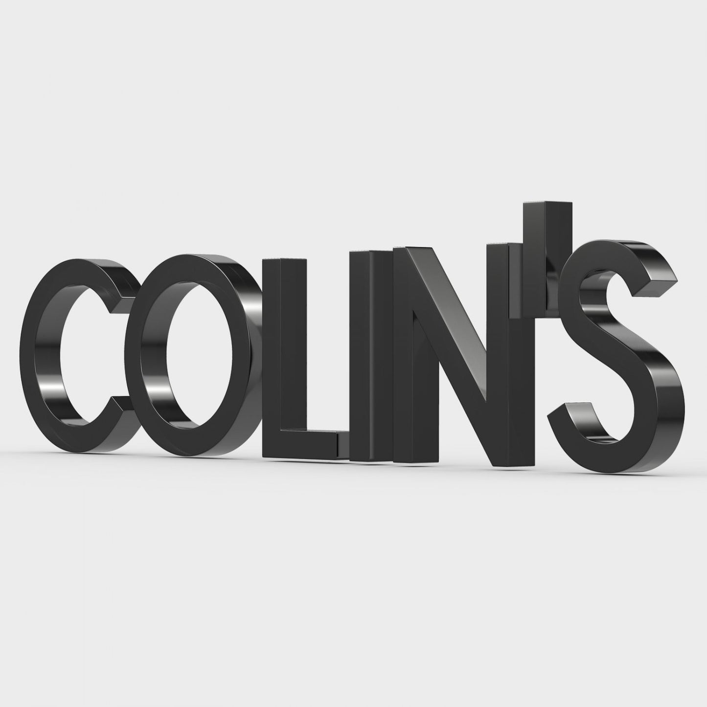 Customized outdoor 3D metal letters