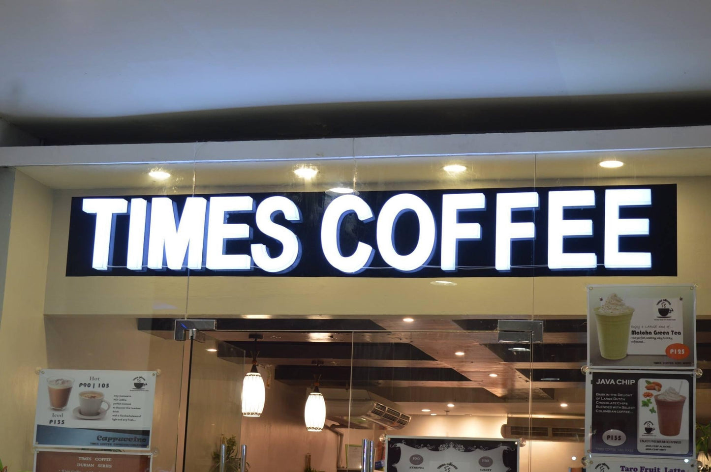 3D Gold Lighting 酒店 超市店面標牌