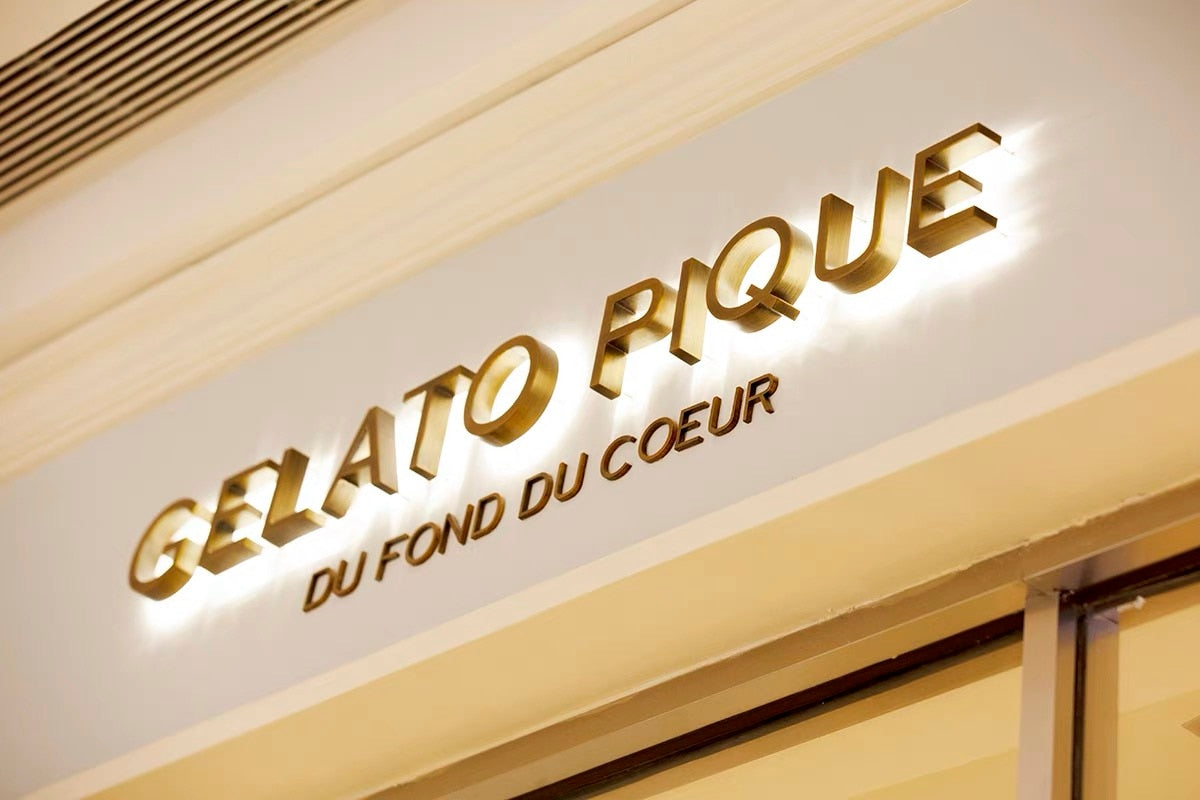 3D decorative backlight LED metal letters