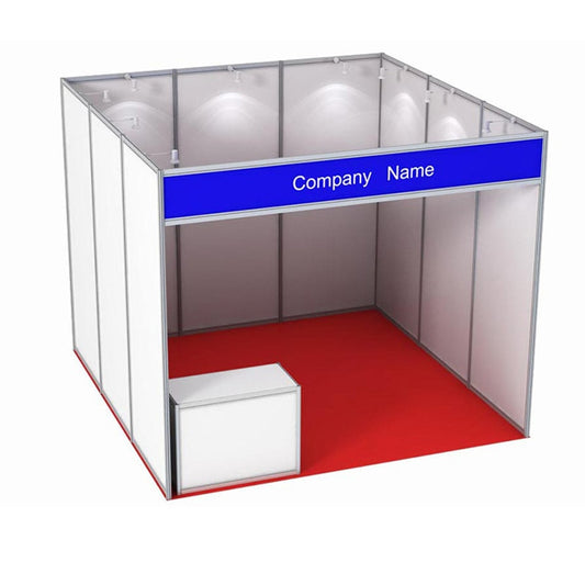 3x3x2.5m exhibition standard booth