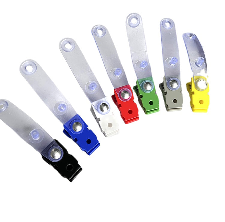 Plastic ID card holder