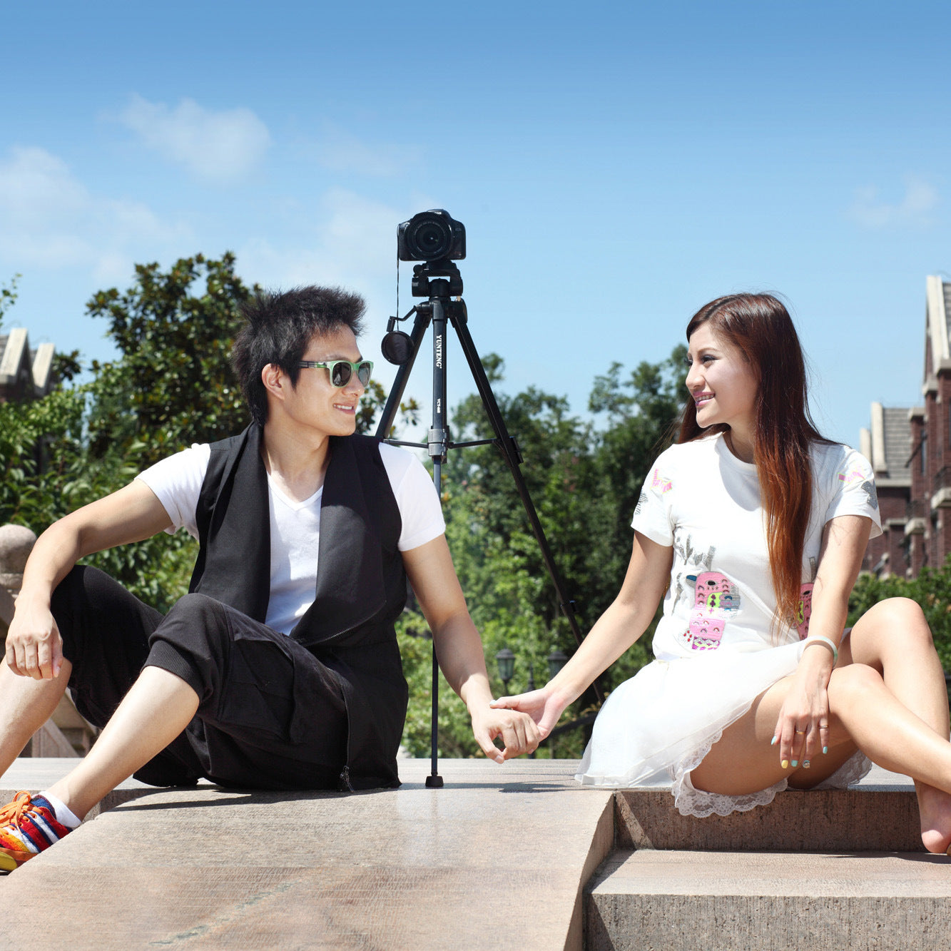 雲騰690 便攜三腳架 適用佳能尼康索尼單反 微單照相機手機三角支架